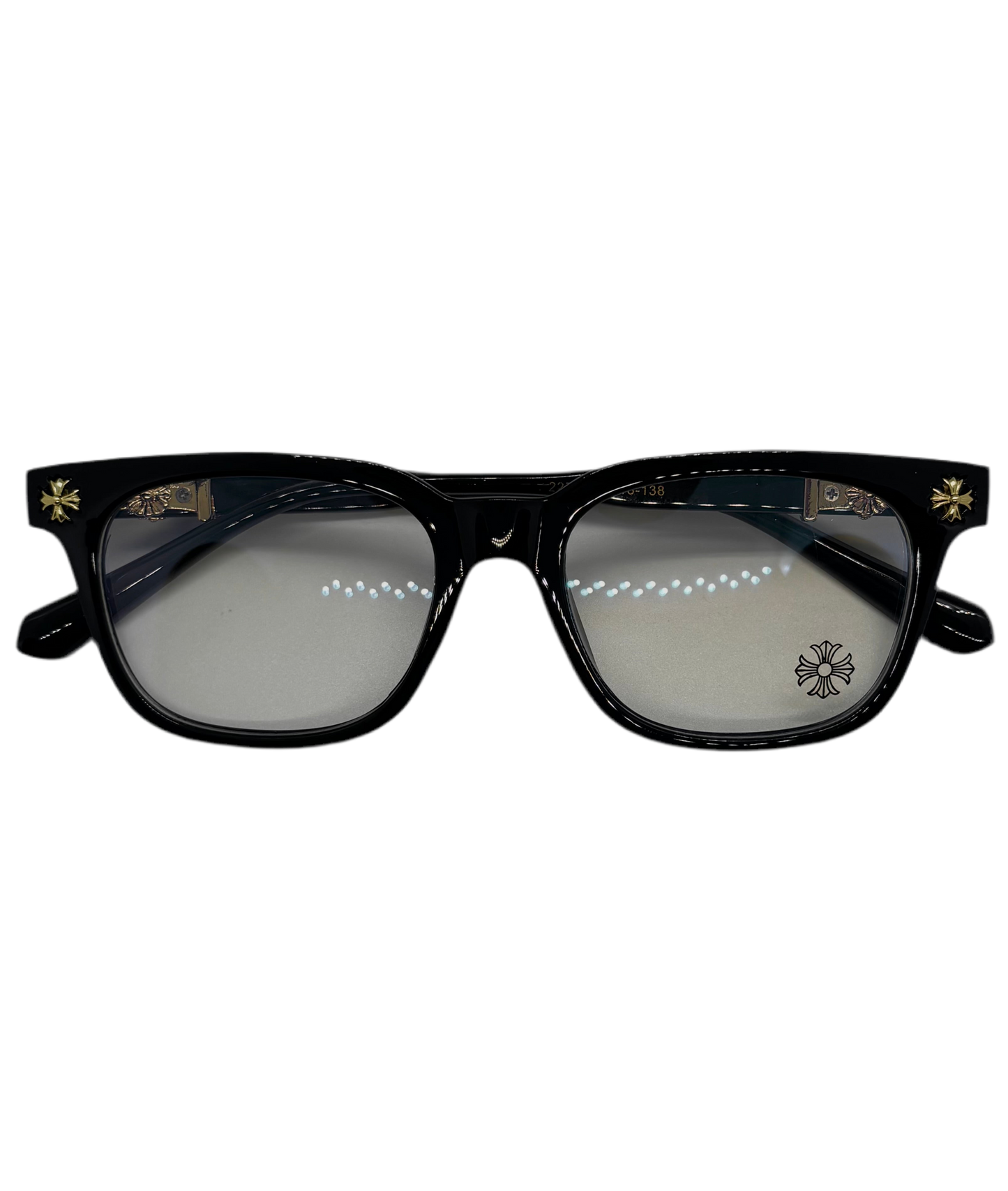 CHROME GLASSES - gold