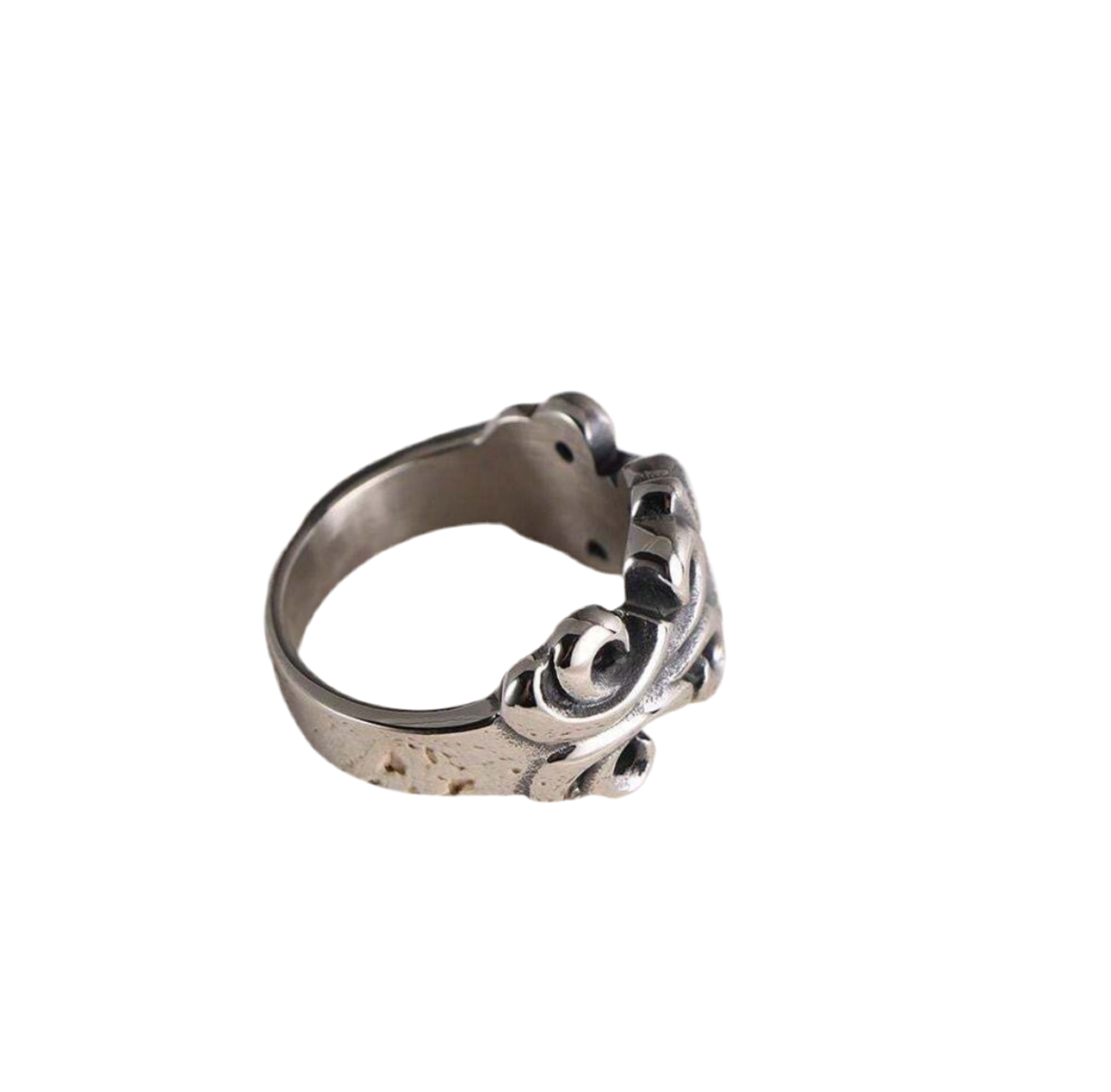 Chrome Hearts Fleur Band Ring