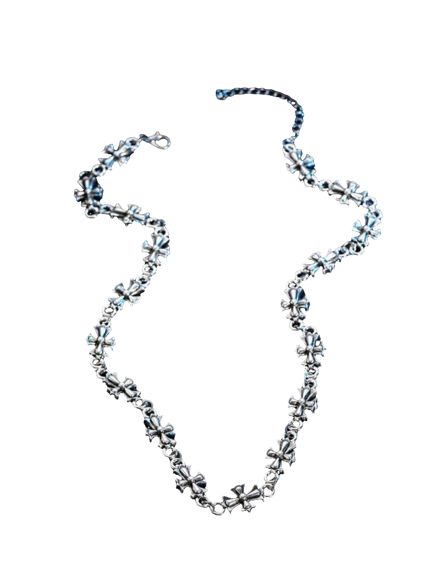Cross Link Necklace – Chrome Hearts Inspired