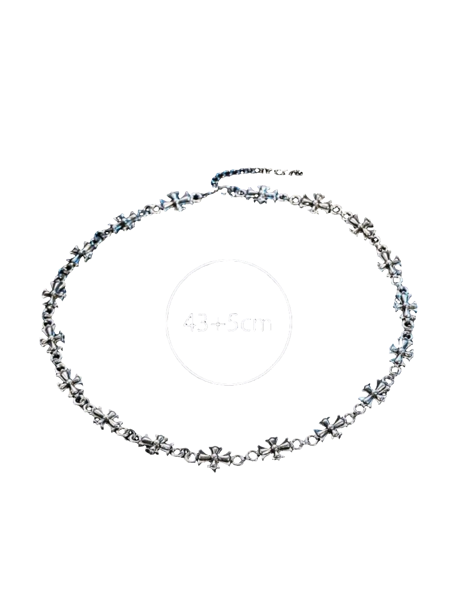 Cross Link Necklace – Chrome Hearts Inspired