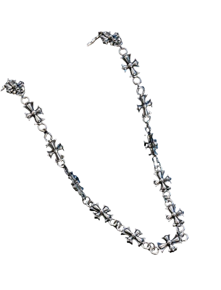 Cross Link Necklace – Chrome Hearts Inspired