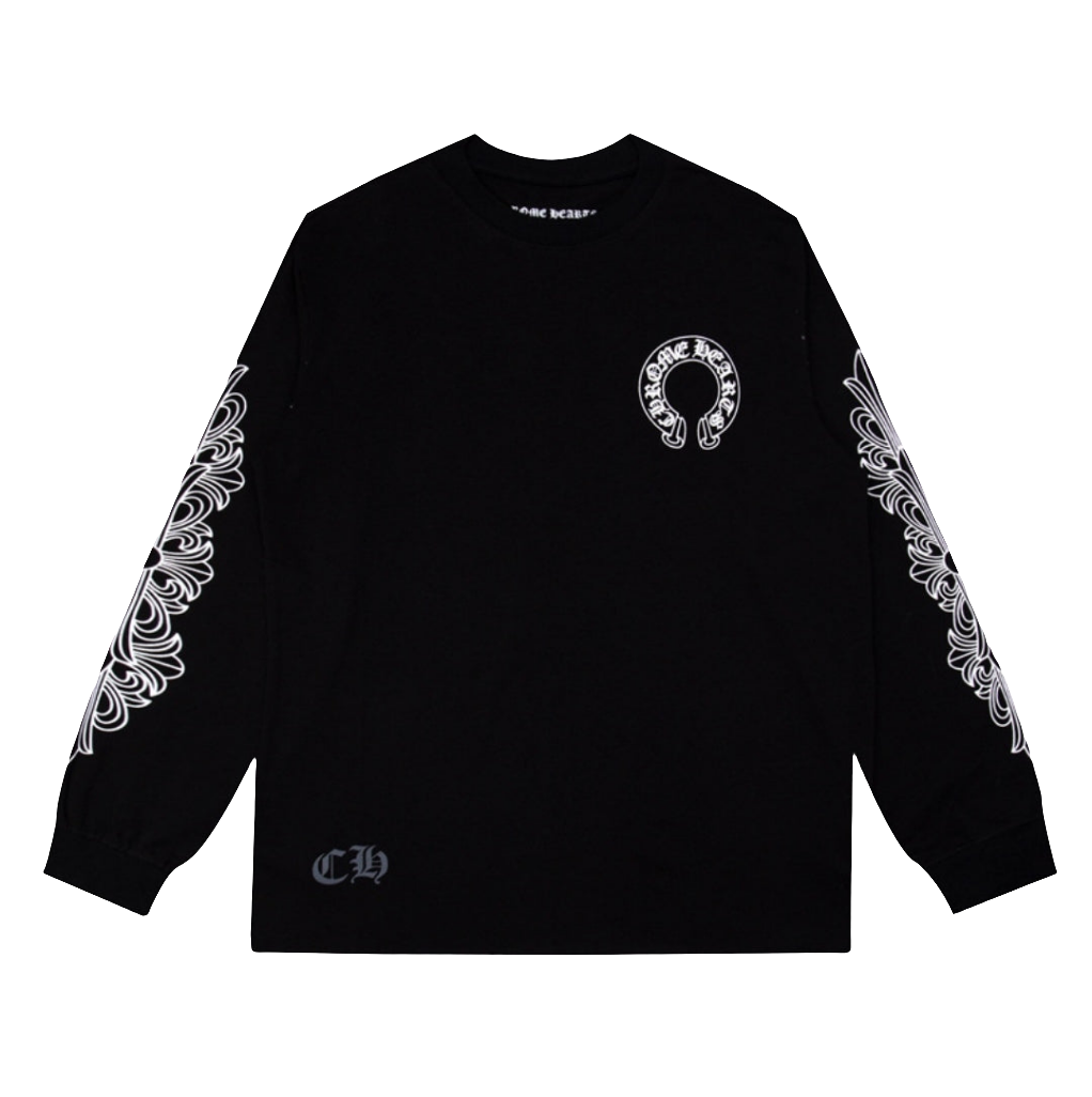 Chrome hearts long sleeve - Black tee
