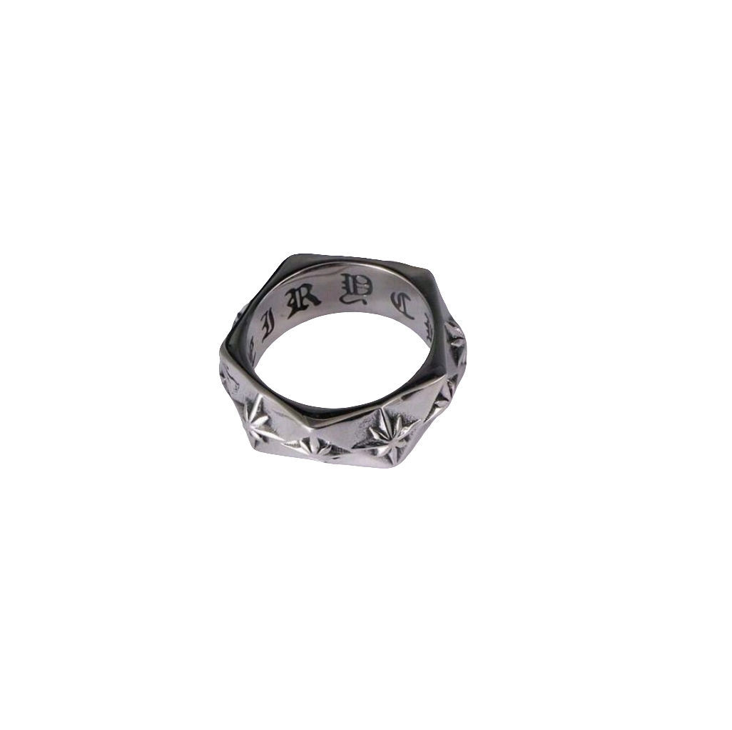 Chrome Hearts Style 3D Skull Ring – Punk Edition
