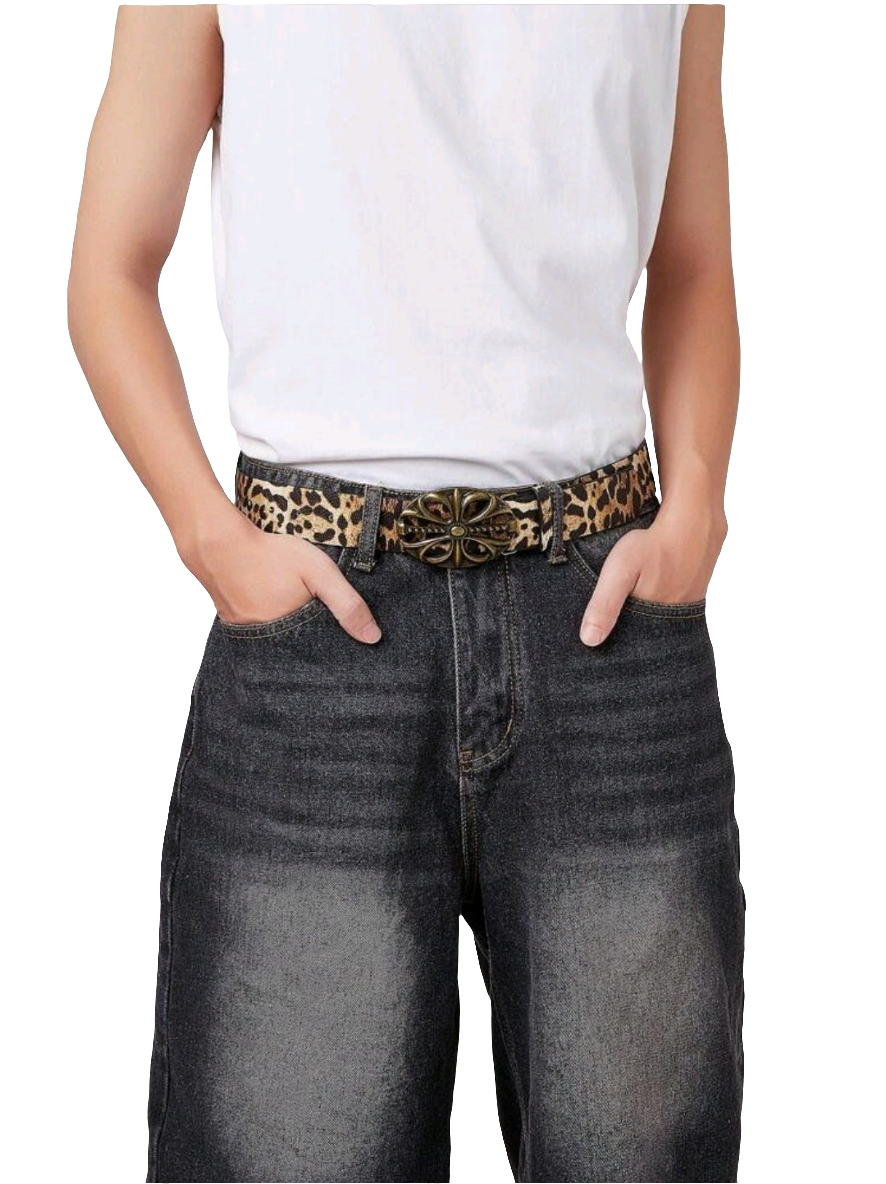 CHROME HEARTS LEOPERD BELT (no restock again )