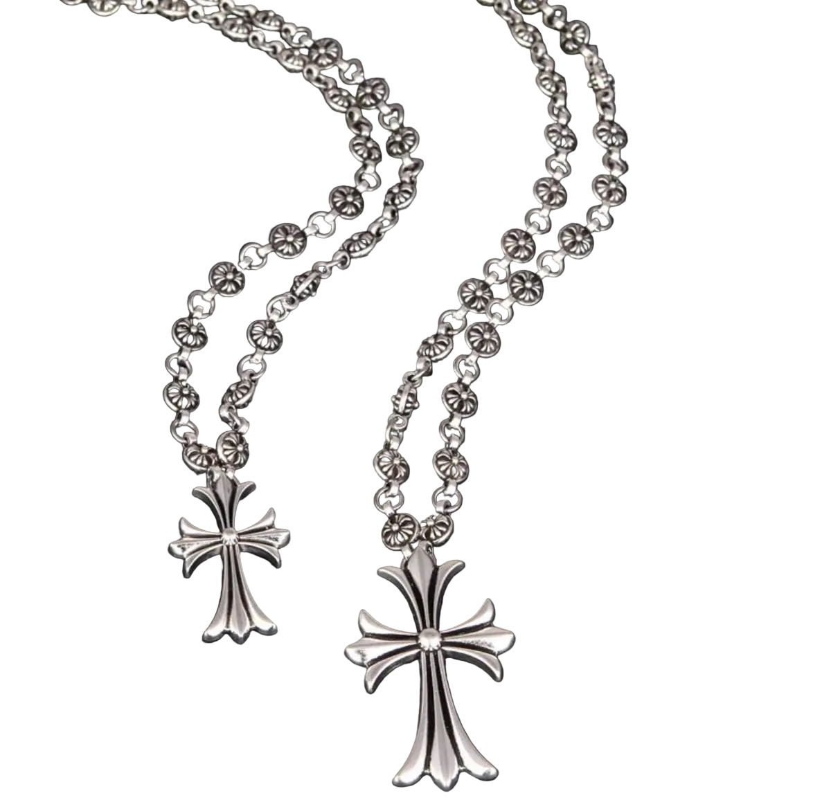 Cross Link Necklace