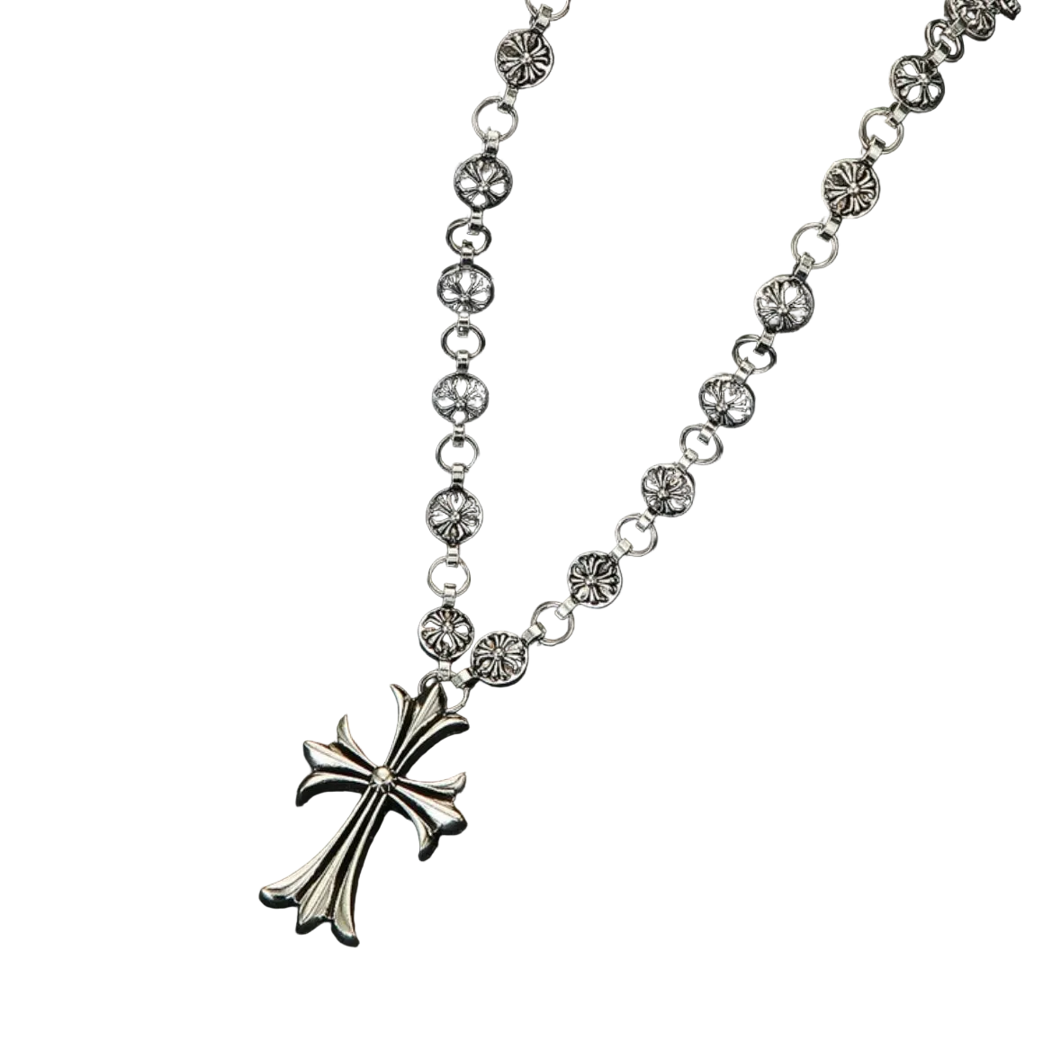 Cross Link Necklace