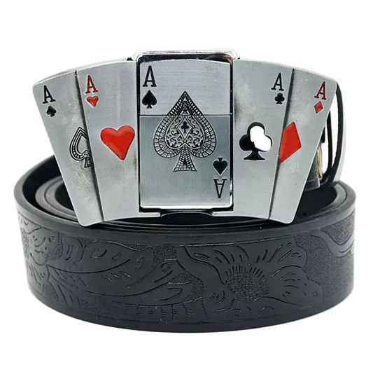 Poker Ace Lighter Belt