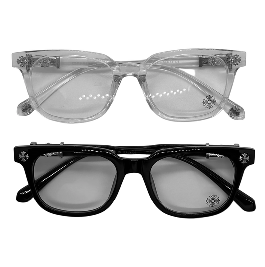 CHROME GLASSES - cross