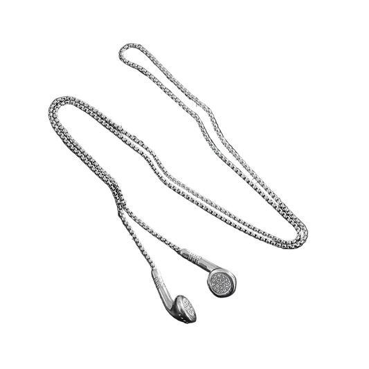 Earphone necklace