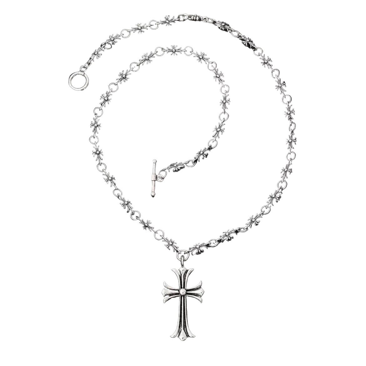 Cross Link Necklace