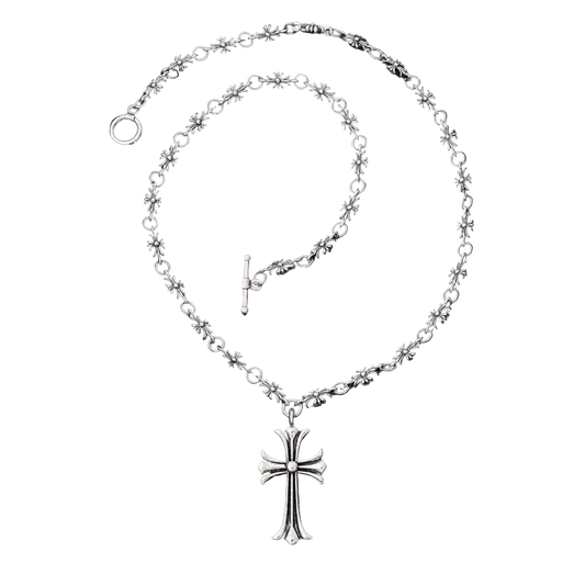 Cross Link Necklace