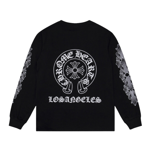 Chrome hearts long sleeve - Black tee