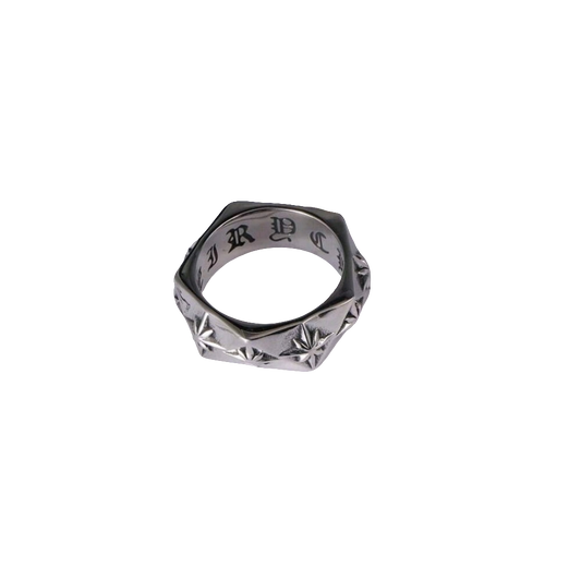 Chrome Hearts Style 3D Skull Ring – Punk Edition